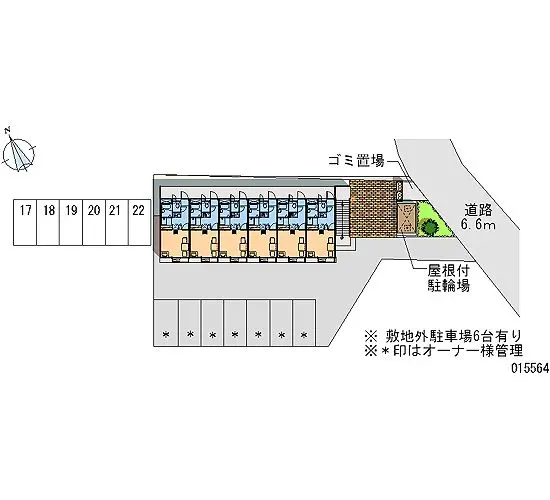 綾瀬市寺尾西３丁目 月極駐車場